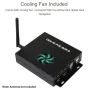 Raspberry Pi CM4 Compute Module 4 PoE Mini-Computer Type B Metal Case Cooling Fan PoE IO Board High Performance Network Connectivity