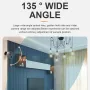 S1 Tuya 1080P 2MP 4X Zoom Smart Home Câmera de segurança WiFi sem fio IR Visão noturna Detecção de movimento Intercomunicador bidirecional Câmeras de monitoramento de aplicativo de vigilância HD à prova d'água Longa espera
