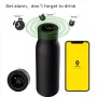 Tuya bluetooth Smart Thermos Bottle Water Cup 600ML LCD Temperature Display Water Consumption Record Work with Smart Life APP