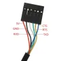 6Pin FTDI FT232RL USB بۆ مۆدیولی گونجێنەری زنجیرەیی USB بۆ کێبلی تی تی ئێڵ RS232