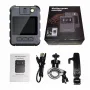 HD Infrared Night Vision Small Camera 130-Degree Wide Angle 1080p Video Recording 1800mAh Battery Waterproof IP65 Long-lasting Battery Life Security Guard Camera