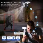 Hiseeu 6MP WiFi Dual Lens Camera Security Camera System Kit 3K IP Cameras with 10CH NVR Recorder Set P2P Video CCTV Surveillance System