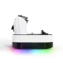 YZC-503P for PS5 Dual Gamepad Wireless Charger Dock with RGB Light USB Type-C Dual Charging Base