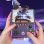 X6 Plus Handheld Game Console 4.0 Inch HD Screen 480x854 Resolution Quad-Core RK3128 Dual 3D Joysticks 3000mAh Battery 20+ Emulators Retro Arcade Games Portable Video Gaming Device