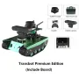 Yahboom Jetson NANO Transbot ROSRobot Python Programming Lidar Depth Camera Robotic Arm for Jetson NANO 4GB High Performance for Robotics Projects