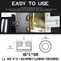 Brass Heat Set Insert Nut M2 M2.5 M3 M4 M5 M6 Nutinsert Thread Knurled Embedment Screw Nuts 3D Printing Assortment Kit