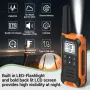 Baofeng BF-T22 Walkie Talkie 16 Channels PMR 446MHz License-Free LED Display VOXs Hands-Free Long-Range Communication Without Battery
