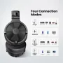 OneOdio Studio Max1 bluetooth Headset Wireless DJ Headphone 50mm Large Dynamic Speaker LDAC Dual Hi-Res Audio HD Dual-Mic ENC Call Noise Cancelling 120H Battery Life 3.5mm 6.35mm Dongle Mode Music Headphones