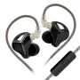 KZ ZVX PRO Dinamik Kulaklık Kulak İçi Kulaklıklar Monitör Dahili Mıknatıs Dinamik Ünite HIFI Bas Spor Müzik Kulaklıkları Ergonomi Kulaklık