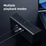 ZEALOT S72 20W bluetooth Speaker Portable Speaker Dual 52mm Drivers 3D Audio RGB Light TWS 3000mAh Battery Support AUX TF Card U Disk Playback Outdoors Wireless Speakers