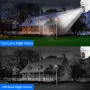 Hiseeu WHD305 5MP HD 5X Zoom PTZ WiFi IP Camera Outdoor Security Camera Full Color Night Vision Two-way Audio Motion Detection P2P Wireless CCTV Surveillance Camera Work with Alexa