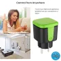 RSH-OP003 16A Tuya Smart WiFi Socket IP44 Waterproof Energy Monitor EU Plug Wireless Remote Control Support Scene Linkage Voice Control with Alexa Google Home