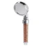 Transparent Shower Head ABS Anion Filter SPA Saving Pressurized Boost Rainfall Shower Head for Bathroom Bathing Travelling