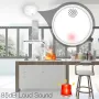 MOES Tuya ZigBe Smart Wireless Smoke Detector Fire 85dB Sound Alarm Siren Sensor Smart Safety Protection Home Kitchen Fire App Alert