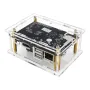Kickpi K2B Motherboard Shell k2b Acrylic Protective Shell K2B Allwinner H618 Development Board Transparent Box Compatible with Orange Pi RV2 Board
