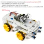 Mecanum Wheel Smart Car Graphical Programming Development Board Programmable Omnidirectional Wheel Remote Control Car