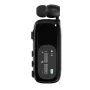 K75 Lavalier Headset Bluetooth Hörlurar Intelligent Samtal Brusreducerande 20H Uppspelning LCD Digital Display Clips-on Trådbundna In-ear Lavalier Hörlurar