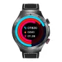 E800 1.49inch AMOLED Display Physical Laser Therapy ECG bluetooth Call Heart Rate Blood Pressure Blood Oxygen Monitor Blood Sugar Uric Acid Blood Lipids Body Temperature Measurements HRV-AI Medical Diagnosis SOS Emergency Call Sleep Monitoring Smart Watch
