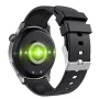 F207R 1.35-inch HD Screen 3D Large Arc Glass AI Intelligent Voice bluetooth Call Heart Rate Blood Pressure SpO2 Monitor Sleep Monitoring Non-invasive Blood Glucose Measurement Metto Multi-sport Modes IP67 Waterproof Smart Watch