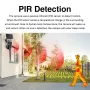6MP UHD 4G Wireless PTZ Solar Camera Three Lens 10X Zoom Outdoors IP Camera with Solar Panel IR Night Vision PIR Detection IP66 Waterproof Security Surveillance Camera