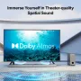[US/UK Direct] Refurbished ULTIMEA Nova S70 3.1.2 Soundbar 390W True Dolby Atmos Soundbar BassMax 4K Dolby Vision HDR Passthrough 3EQ Modes Wired Speaker Subwoofer