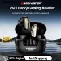 Monster MQT52 TWS Wireless Earbuds bluetooth 5.4 Earphone 13mm Drivers 360° ACS Panoramic Sound AI Call Noise Reduction Dual Wind Noise Resistance In-ear Sports Headphones