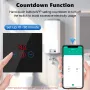 Tuya 20A EU WiFi Smart Water Heater Boiler Switch With Power Monitor Smart Life Control Switch Works With Alexa Google Home
