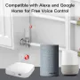 MoesHouse ZB-HUB Wireless Tuya ZigBee3.0 Smart Gateway WiFi Hub Work with Tuya Smart App Voice Control via Alexa Google Home