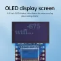ESP32-C3 WiFi bluetooth-compatible Development Board With 0.42 Inch OLED White Light Module Ceramic Antenna Type-C ESP32