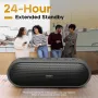 Altavoz Bluetooth TRIBIT Xsound Plus 2 de 30 W, altavoz portátil con dos altavoces de 48 mm, sonido estéreo Xbass, 24 horas de reproducción, resistencia al agua IPX7, emparejamiento TWS, llamadas manos libres, altavoces inalámbricos para exteriores