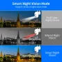 Hiseeu HD 3MP 5x Zoom WIFI IP Camera Outdoor Full Color Night Vision PTZ IP66 Waterproof Security 2MP Speed Camera