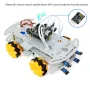 Mecanum Wheel Smart Car Graphical Programming Development Board Programmable Omnidirectional Wheel Remote Control Car