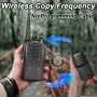 Baofeng BF-888S High Power Walkie Talkie 400-470MHz Wireless Copy Frequency CB Ham Radio Long Range Type-C Portable Two Way Radio for Camping Hunting Travelling EU Plug