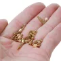 AOQDQDQD® 260Pcs M2 PCB Threaded Brass Male Female Standoff Spacer Board Hex Screws Nut Assortment Box Kit Set with Plastic Box Hollow