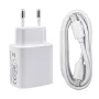EU Plug Banana Pi OpenWrtOne Dedicated Power Adapter 12V2.5A 30W PD PPS Fast Charging with Type-C Cable