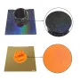 254*241mmColor Printing Film PEY+PEI Powder Steel Plate for Prusa MK3S/MK3