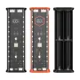 21700 Battery Storage Box 4 Slots DIY Power Bank Box for 21700 Charger Dual USB Output Type-C Input Battery Holder Case