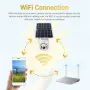 [US Direct] ESCAM QF280 1080P Solar Powered WiFi PTZ Security Camera Night Vision Two-way Audio IP66 Waterproof CCTV Home Surveillcance Cameras