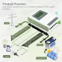 MoesHouse Tuya Smart bluetooth Dual Power Controller 80A Automatic Transfer Switch for Off Grid Solar Wind System DC 12V 24V 48V AC 110V 220V