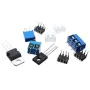 3Pcs Original Hiland 0-30V 2mA - 3A Adjustable DC Regulated Power Supply Module DIY Kit