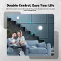 MoesHouse Tuya Zigbee3.0 Smart 4-Button Scene Switch Timing Function Wireless Smart Switch Button Controller SmartLife APP