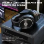 OneOdio Studio HiFi Headphone 50mm Dual Dynamic Drivers Hi-res Audio Mixing Recording 3.5mm 6.35mm Jack Wired Monitor Headphone for DJ Guitar PC