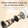 Lenovo EA200 TWS Headset Wireless bluetooth 5.4 Earphone 10mm Driver Unit AAC HD Call 24H Playback Low Gaming Latency Touch Control In-ear Sports Headphones