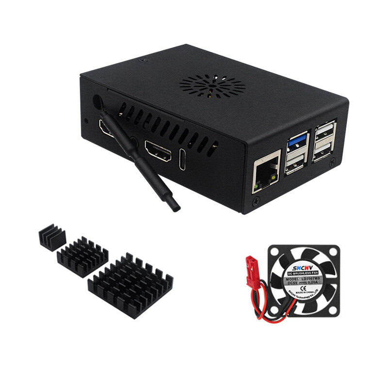 Case + Fan + Heatsink