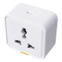 Tuya Smart Home WIFI Plug Socket 16A Universal Travel Universal Conversion Socket Outlet Power Monitor Timer Countdown Function Voice Control with Alexa Google Home