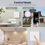 86 Type Tuya WiFi Touch Smart Switch Voice Control APP Control Timer Function Work with Amazon Alexa Google Assistant [Live & Neutral Wire]