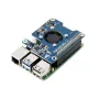 Power Over Ethernet HAT For Raspberry Pi 5 / CM 5 POE High Power Onboard Cooling Fan With Metal Heatsink Supports 802.3af/at Network Standard