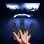 MK27 Dual Mode Voice Remote Control Air Mouse with Gyroscope 2.4G/bluetooth IR Learning USB Dongle Universal Smart TV Android Box Voice Search White Backlight