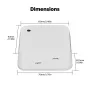 MoesHouse Tuya ZigBee3.0 Smart Temperautre Humidity Sensor Illumination Value Detector Smart Life App Remote Monitor Battery USB Dual Powered