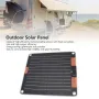 10W/15W Solar Panel Super Thin Waterproof Fast Charging for Outdoor Cell Phones and Electronic Devices High Efficiency Monocrystalline Silicon